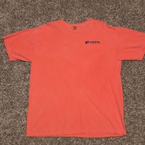 Peach colored Costa Tee